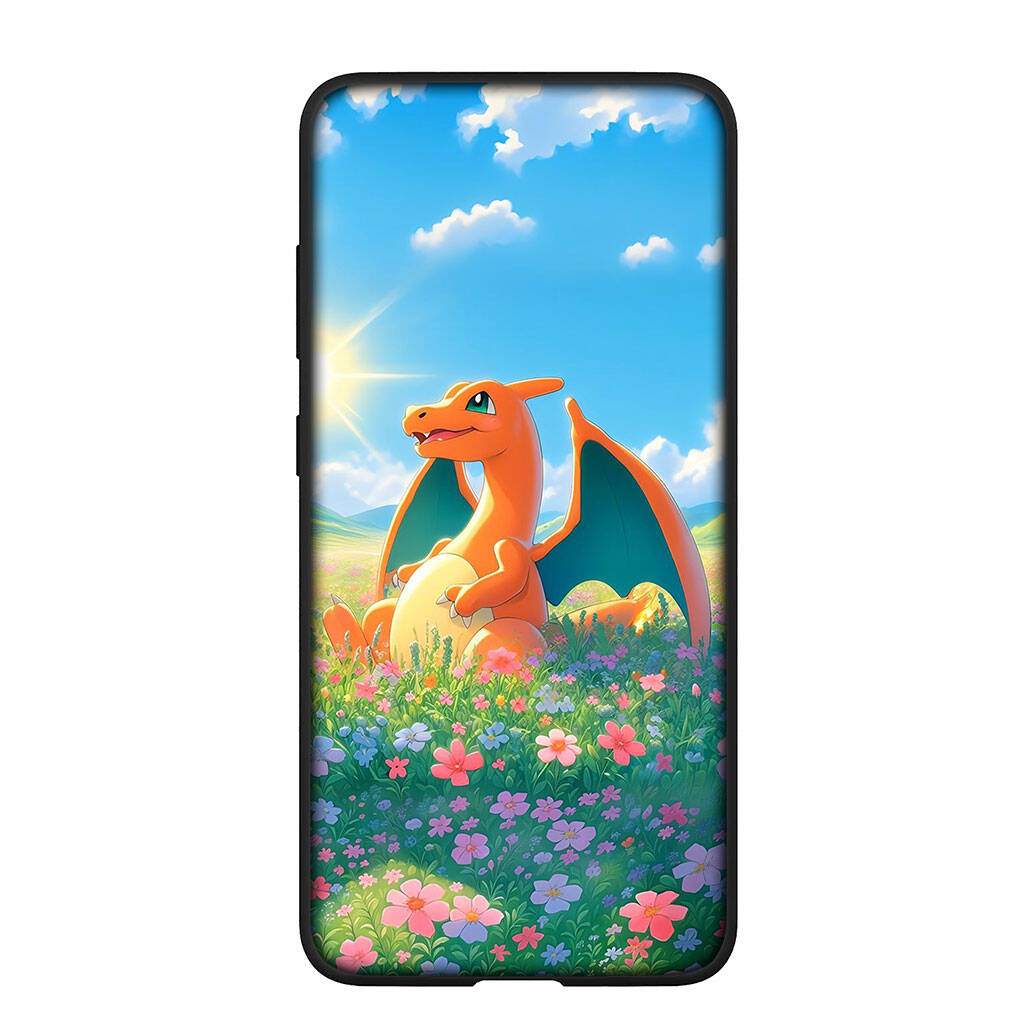 Phone Case for iPhone 17 16 15 Plus Xiaomi Poco F8 F7 X7 X6 M8 C85 C75 C71 Redmi Note 14 12 11 13 Pro Max A4 14C 13C 15C Pikachu Pokemon GO Charmander