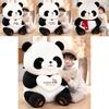 Panda Plush Toy With Soft Short Pile Material For Kids Gift And Collectors