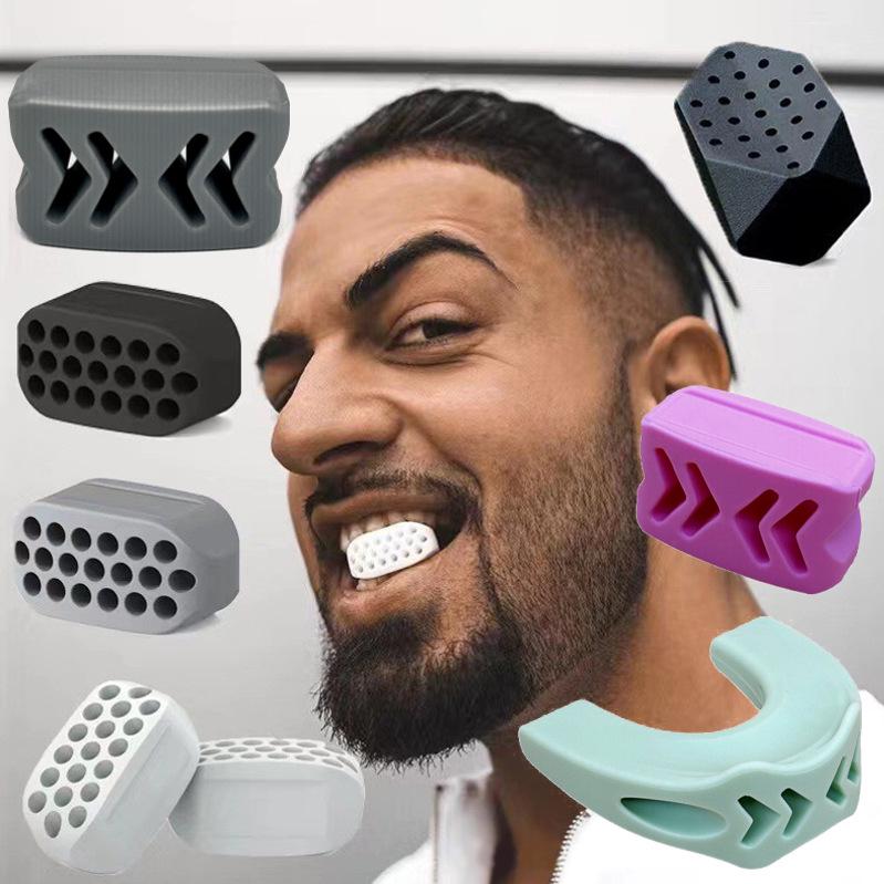 47th Gen Masseter Muscle Ball Face Slimming Silicone Exerciser