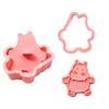 16Pcs Cartoon Animal Cookie Cutters Pressable Biscuits Mold Party Supplies