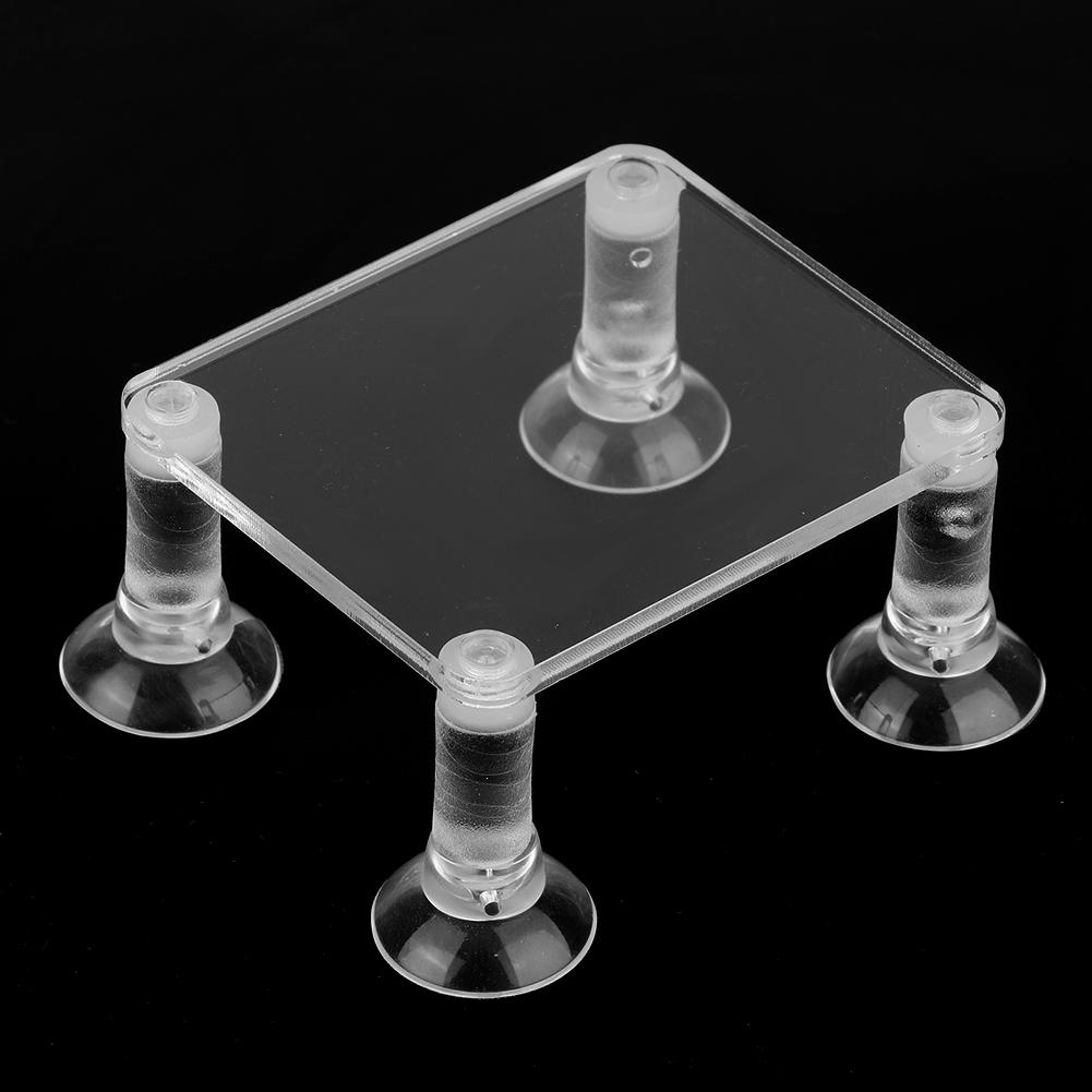 Fish Tank Acrylic Submersible Pump Bracket Aquarium Upper Drip Bottom Filter Pumps Uplift Rack