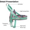 Saddle Design No Pull Dog Harness - Lightweight  Adjustable Leash for Small Medium Dogs Bichon Frise Corgi Walking