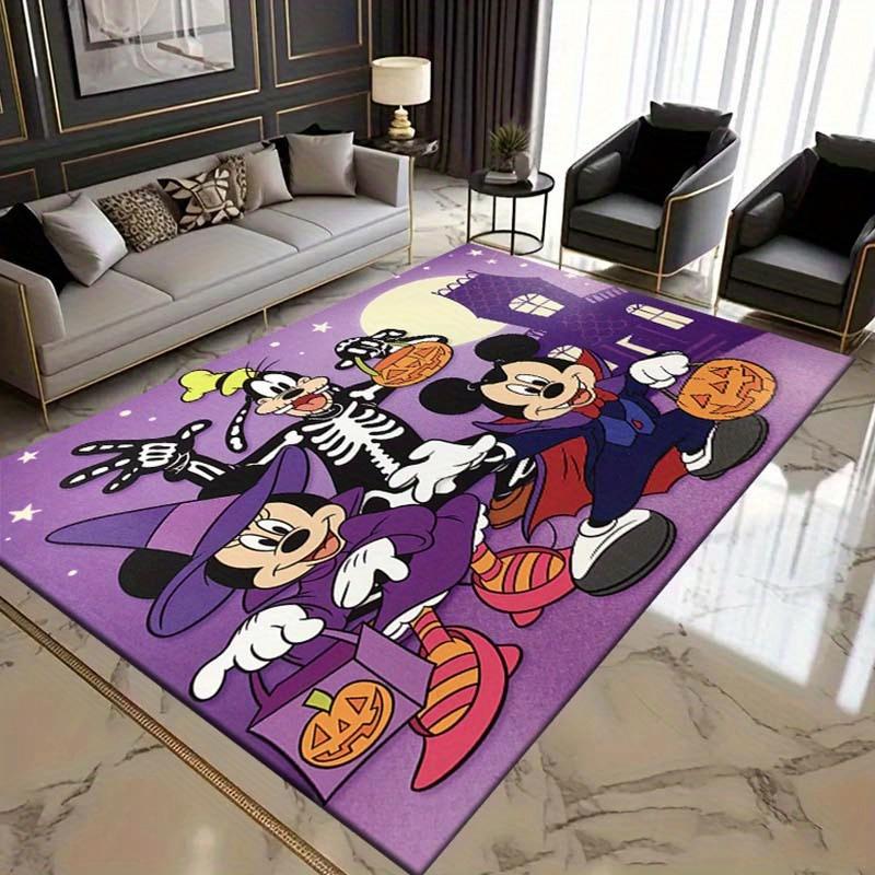 

1pc Mickey Mouse and Friends Themed Area Rug, Non-Slip Door Mat for Home Entrance, Bedroom, Bathroom, Anti-Slip Floor Mat 60cm by 90cm