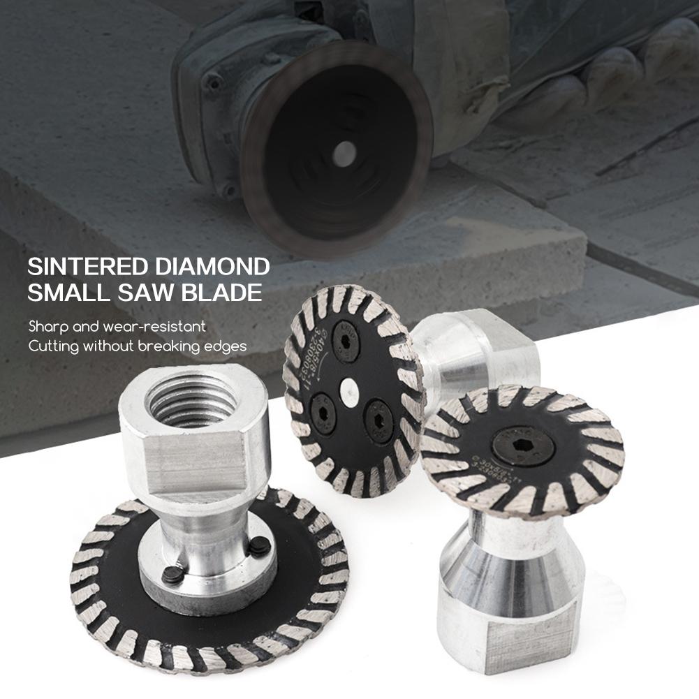 30/40/50mm Mini Diamond-Cutting Blades Removable Flange Small Diamond-Cutting Discs Fast Smoothing Tile Glass Stone Hard Cut