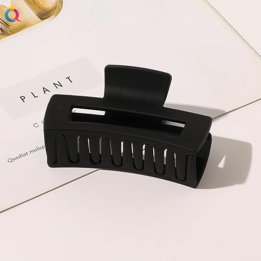11-13cm Vintage Cross Hair Clip Large Barrette Crab Hair Claws Bath Ponytail Clip for Women Girls Claw Clip Hair Accessories