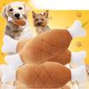 Plush Sounding Toy: Bite-Resistant Chicken Leg & Veggies for Pets