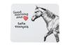 Selle Francais - Mouse Pad with Print, Personalized Pad with a Horse, Unique Gadget for an Office Worker from the Art-Dog Brand