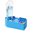 Paint Brush Washer with Reservoir Portable Organizer Rinsing Well Compact for Art
