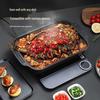 Non-stick Carbon Steel Oval Fish Roasting Pan with Lid