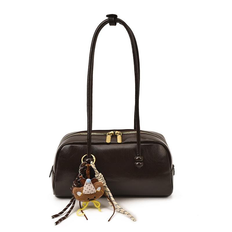 Retro Bag Women's Large Capacity 2025 New Autumn and Winter Versatile Casual Shoulder Underarm Bag Textured Commuter Pillow Bag