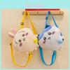 Childrens Plush Animal Backpack With Phone Pouch For School And Travel Use