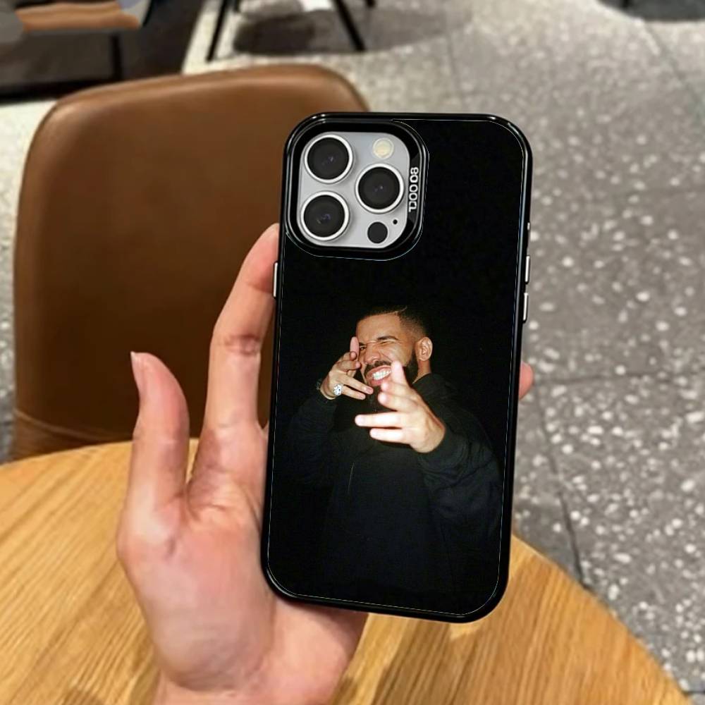 Dashing Drake Phone Case For iPhone17,16,15,14,13,12,11 Plus,Pro Max Colored Silver Plated Inside Cover