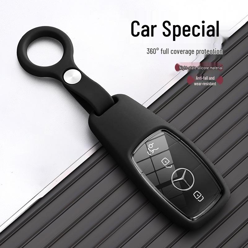 Mercedes Schlüsselhülle für E300L, C260L, A200L, GLC300L, GLC260, GLE350, GLB22 Modelle