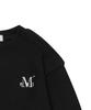 MUCENT Henning Off-Shoulder Crop Sweatshirt (2 Colors)