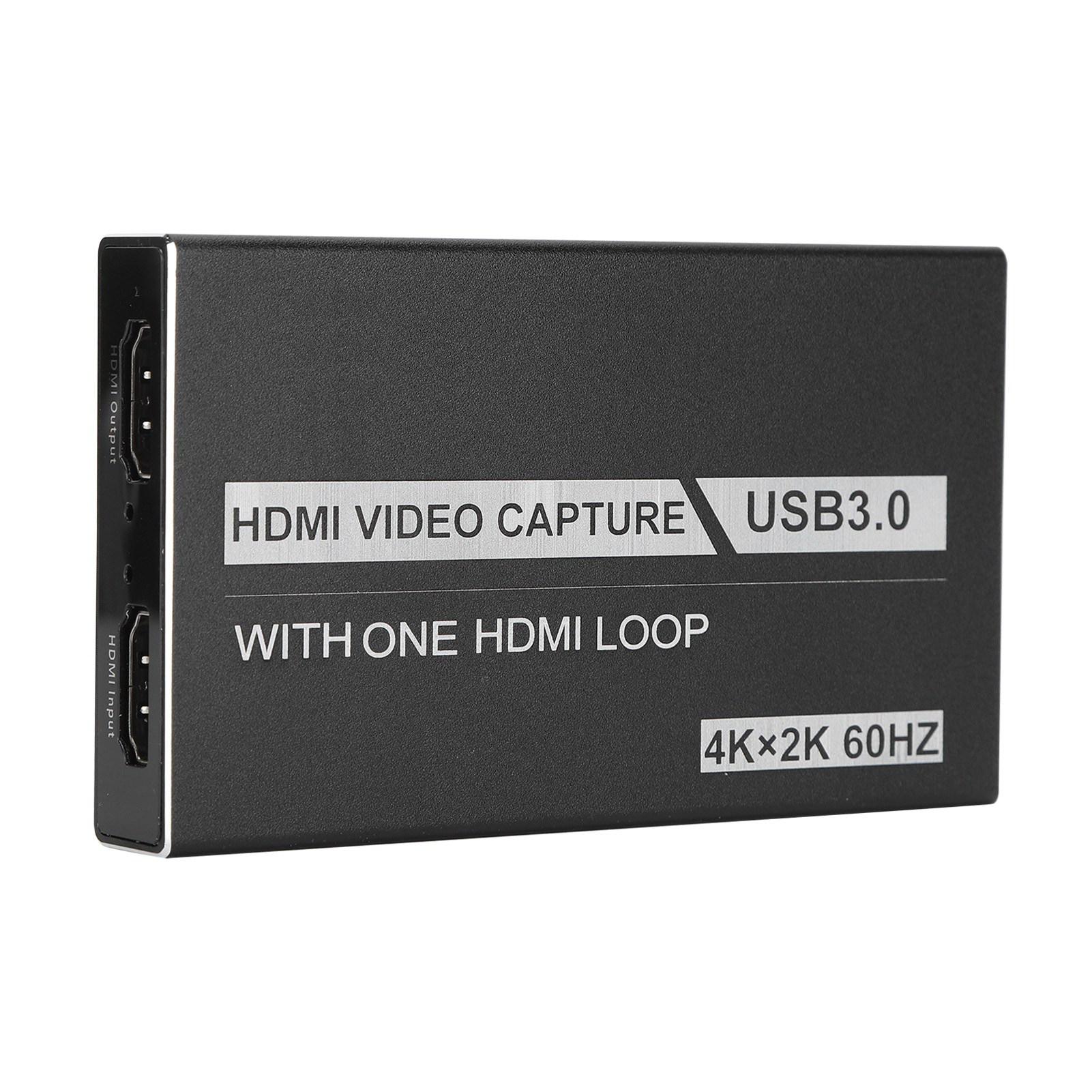 

Карта захвата игрового видео 4K, высокое разрешение, USB3.0, 1080P, донгл для OBS