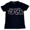 Fantastic Beasts and Where To Find Them Black T-Shirt Size Medium