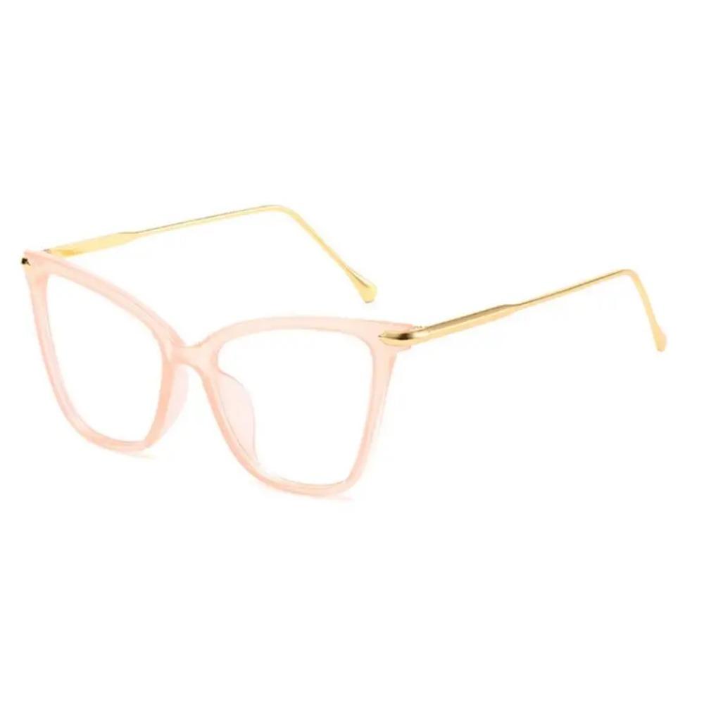 Fashion Cat Eye Womans Reading Glasses Prescription Lens Oversized Women Transparent Glasses Elderly Readers Eyeglasses Frames