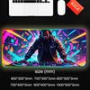 Musik DJ Mauspads RGB Gaming-Mauspads Große LED-Pads PC-Schreibtischmatten Leuchtende Mauspads Große Tastaturmatten Tischteppich mit Hintergrundbeleuchtung