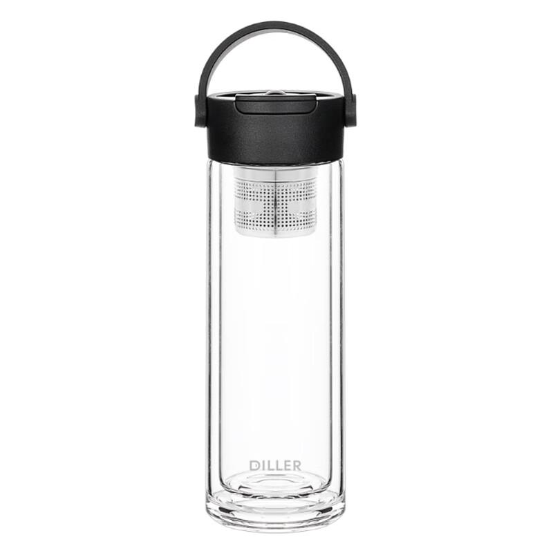 Di Le Bei Er Portable Magnetic Tea Infuser Glass Bottle