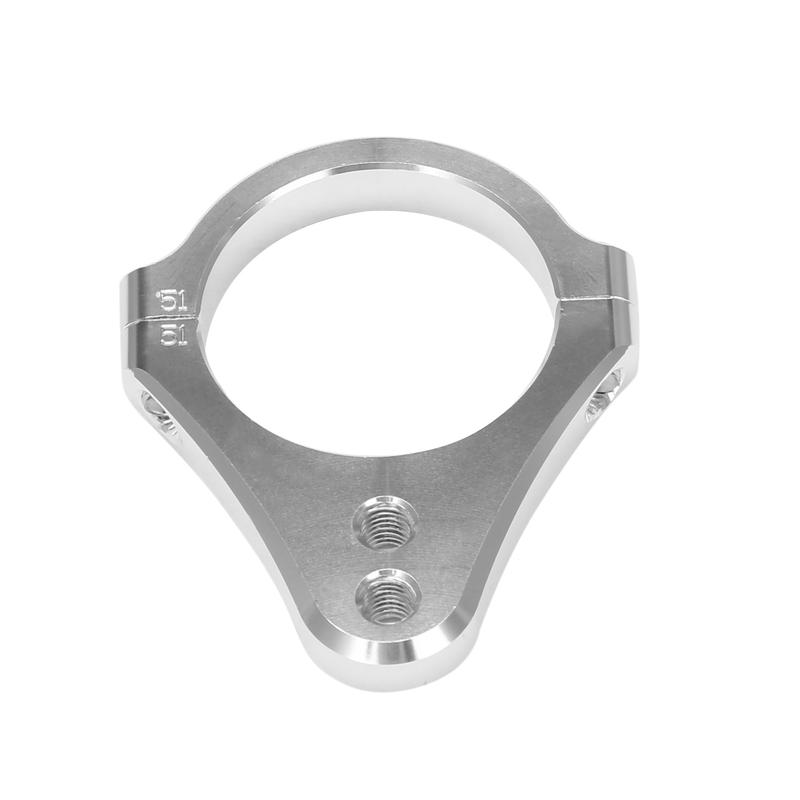 Universal Steering Damper Fork Frame Mounting Clamp Bracket Foot Fixer For Honda Suzuki Kawasaki  Ducati -BMW