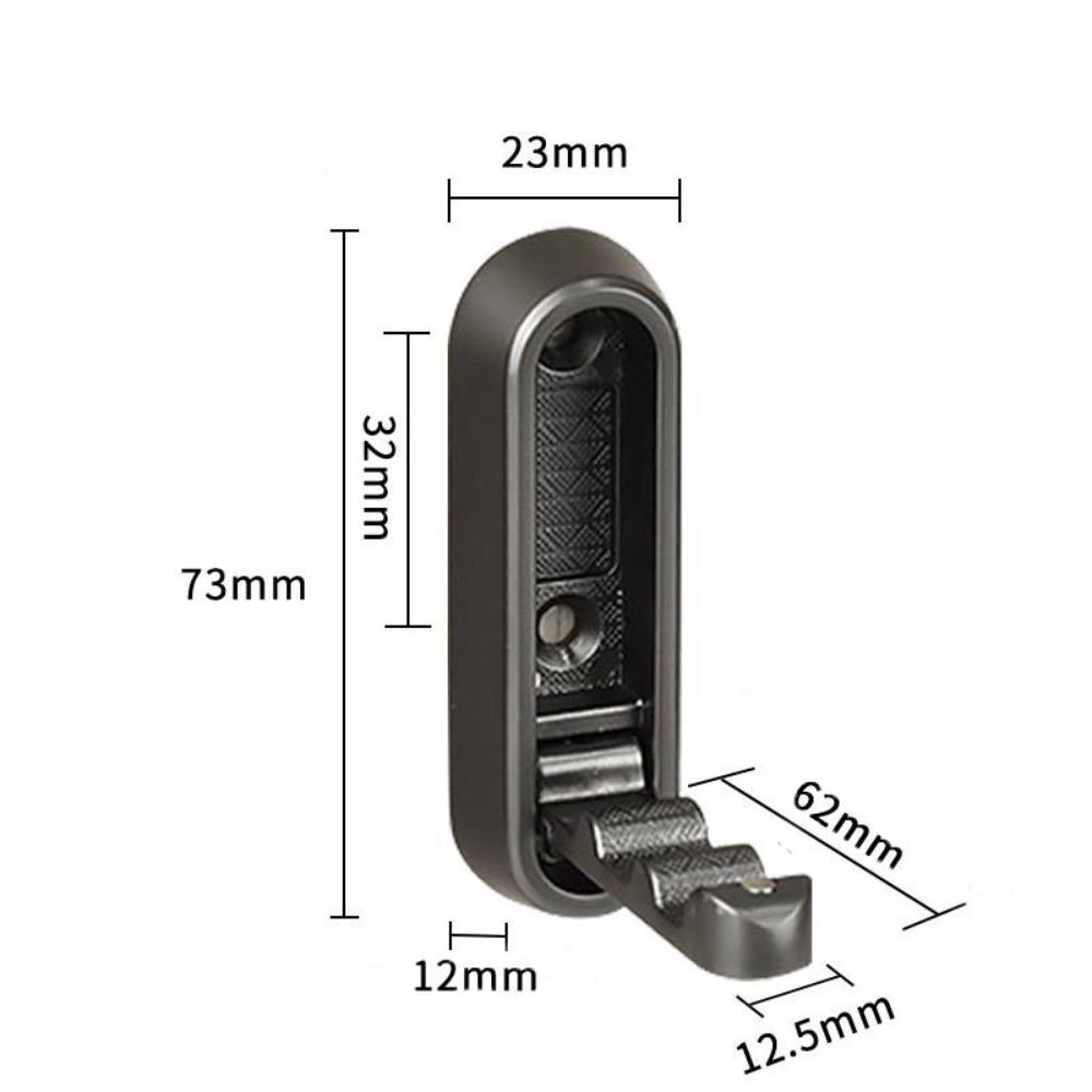 Heavy Duty Foldable Coat Hooks Wall Mounted Fold Up Hooks Folding Wall Hook  for Wall Hanging Coat