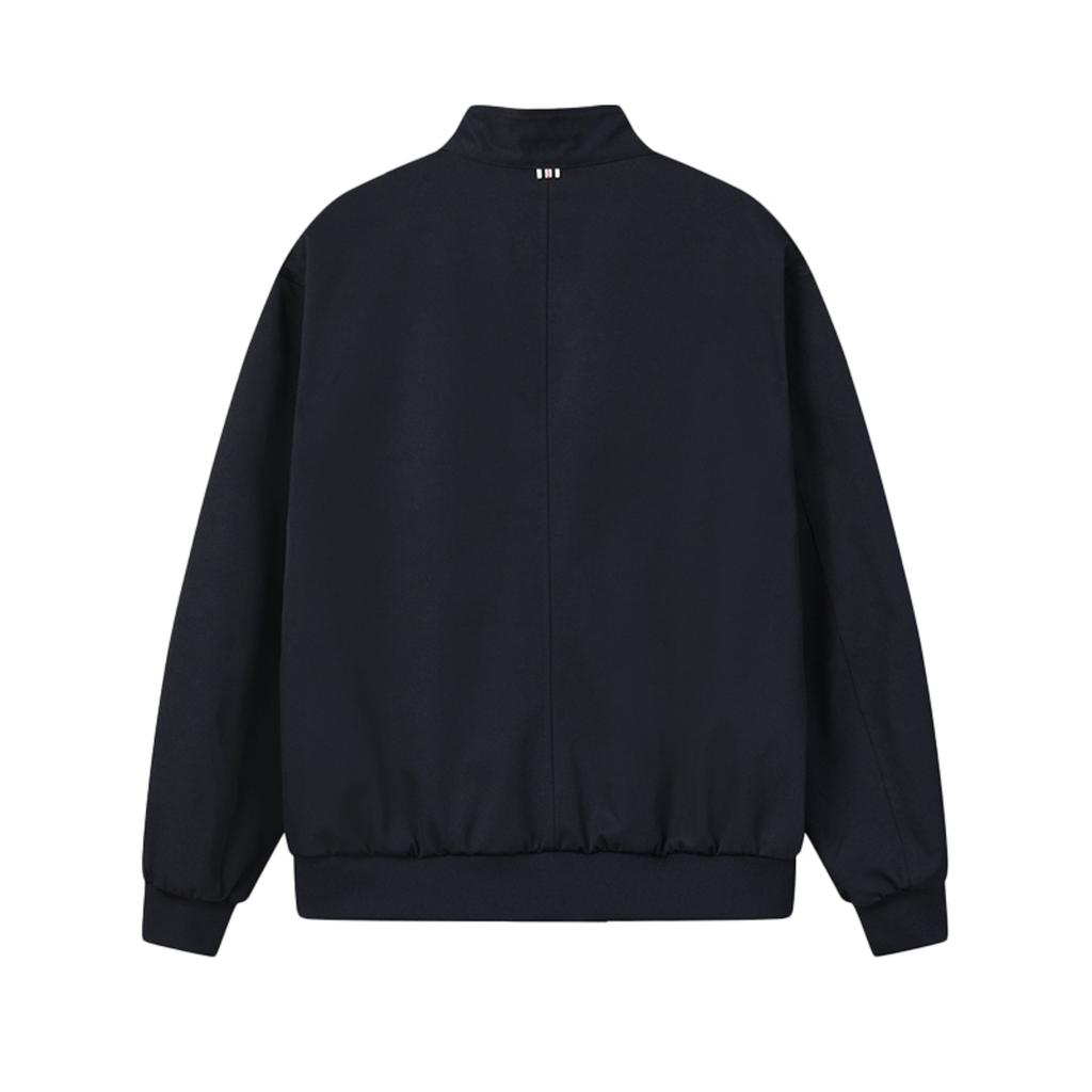 FILA Heritage Fashion Simple Basic Classic Retro Sports Casual Comfortable Versatile Woven Jacket Men jackets Legendary-Blue F11M618701FNV