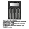 LiitoKala Lii-M4 Battery Charger LCD Display Universal Fast Charging 4 Slots 5V2A USB