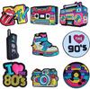 Jibbitz Retro Retro Disco 9 Pcs Accessories Crocs Decoration