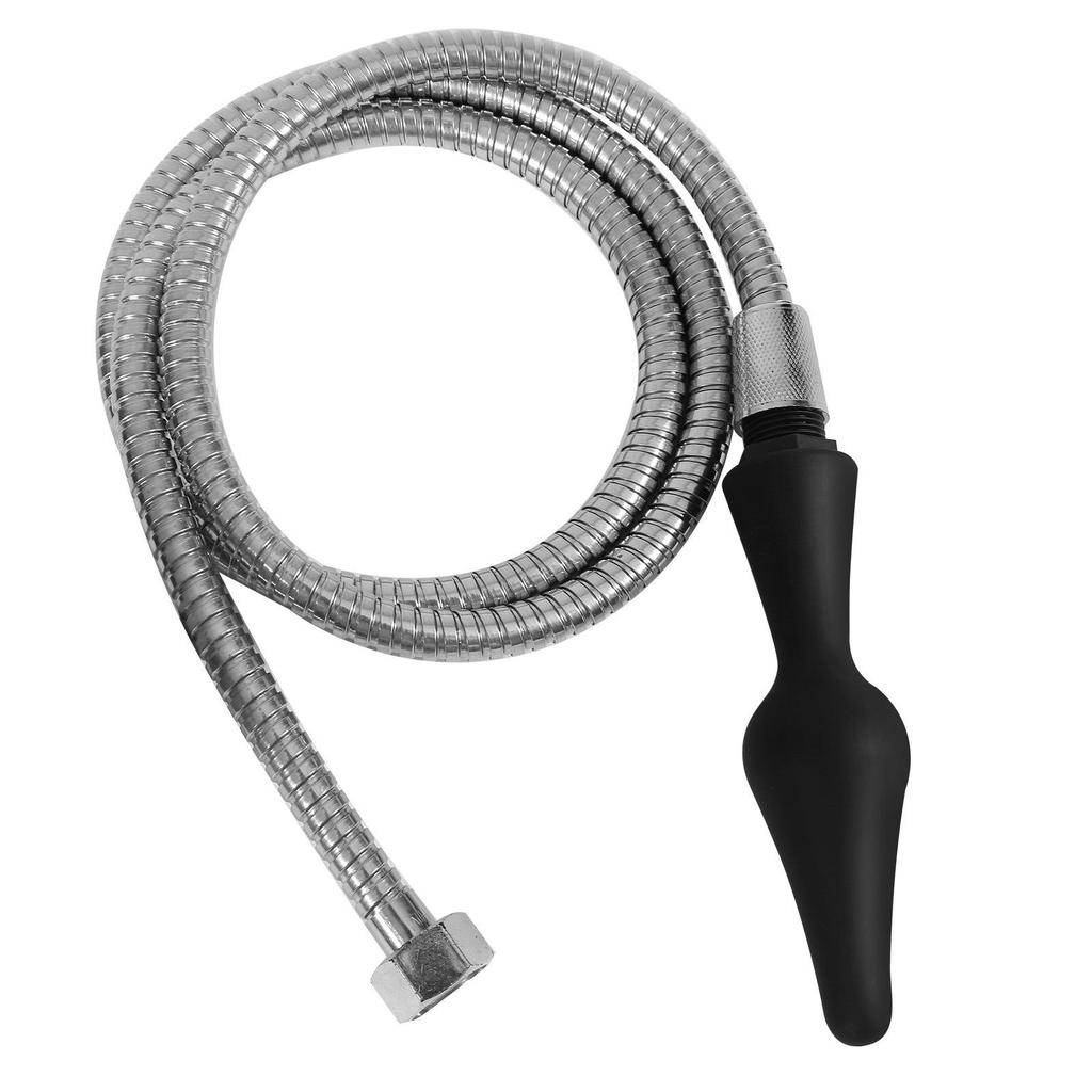 5-Bead Silicone Enema Irrigator Plug for Anal Cleaning