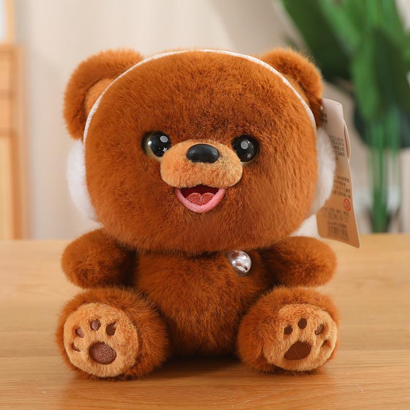 Soft Playful Plush Panda Raccoon Bunny Doll Cozy Stuffed Animal For Kids