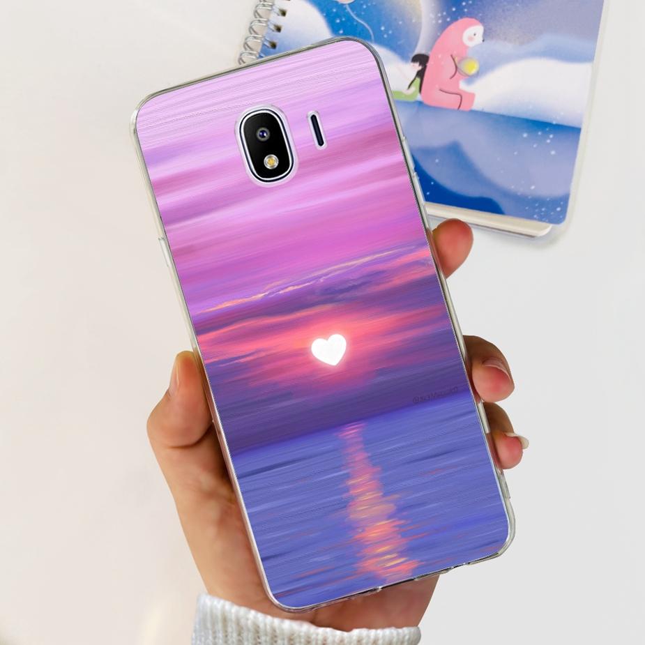 For Samsung Galaxy J4 2018 Case SM-J400F Luxury Clear Silicone Soft TPU Phone Case For Samsung J4 Plus J4+ J415F Back Cover Capa