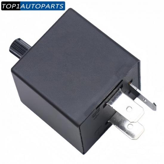 3-Pin Adjustable LED Flasher Relay CF13 JL-02 For Car Turn Signal Light Bulbs