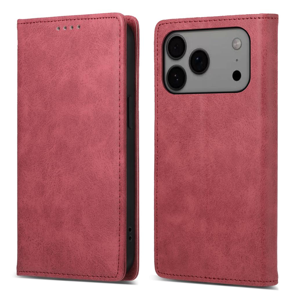 Für iPhone 17 Pro Max Brieftaschenkoffer RFID-Blockierung PU-Leder Handyhülle