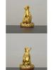 Complete Set of Brass and Copper Chinese Zodiac Ornaments: Rat, Ox, Tiger, Rabbit, Dragon, Snake, Horse, Sheep, Monkey, Rooster, Dog, Pig.