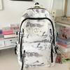 Children's schoolbag Elementary school student Junior high school girl college student Printed backpack