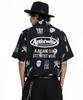ARTISTWEAR [Atw] Boneyard Open Collar Short Sleeve Shirt