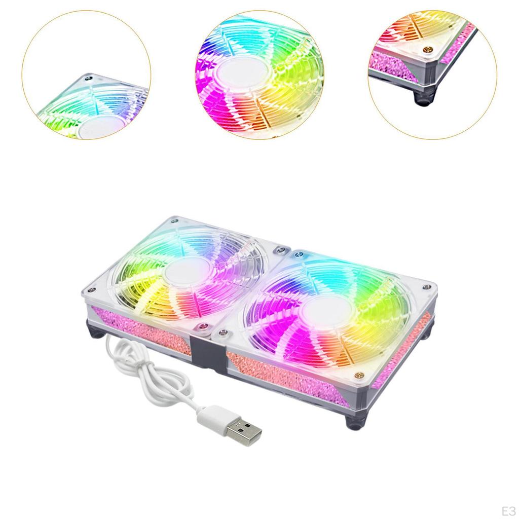 5V Computer Fan for Radiator, 12cm Installation CPU Cooling