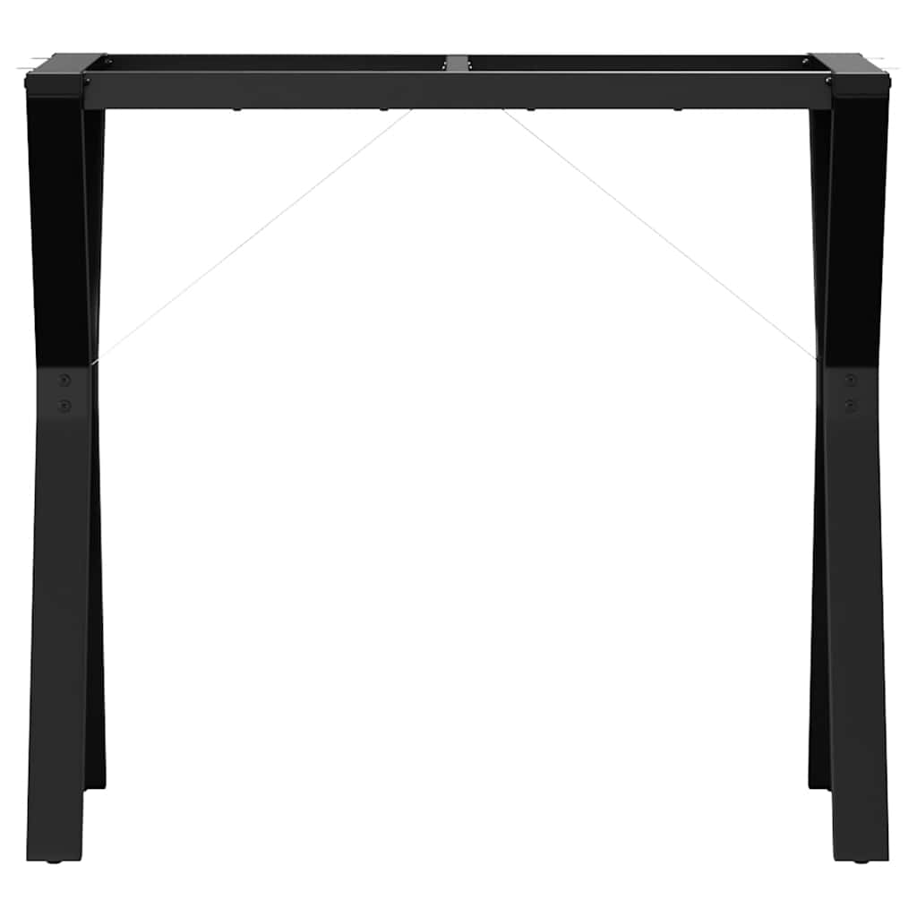 Y shaped Dining Table Frame 80 x 40 x 73 cm Steel