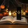 Wrought Iron Street Lamp Bookends Button Cell Battery Powered Bookmark Light  Study Room