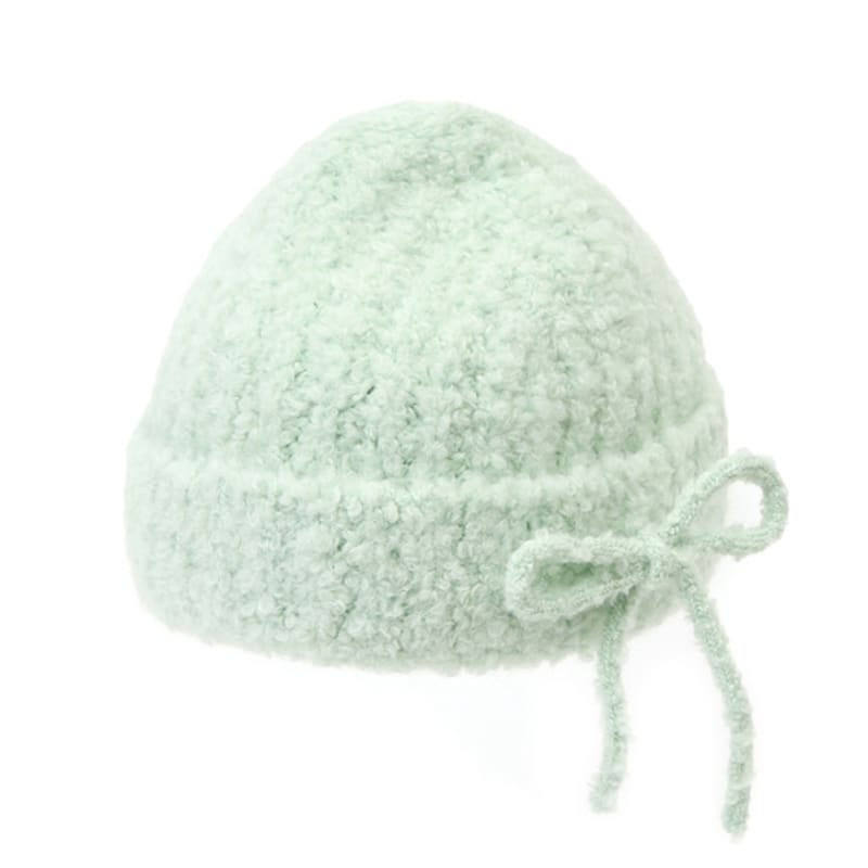 UNDERCONTROL STUDIO RIBBON BEANIE / MOHAIR BOUCLE / Ml