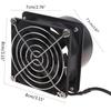 High-Performance Ventilation Fan with Powerful Suction and Plastic Duct Pipe for Effective Smoke and Dust Extraction