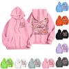 Children's Casual Fashion Halloween Print Long-Sleeved Hooded Sweatshirt