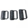 1pc Black Spring Folding Handle Luggage Movable Suitcase Iron Material Spring Handle Tool Box Container Drawer Movable Ring