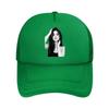 Monochrome Stylish Women Portrait Il Mesh Baseball Cap For Womens Unisex FeUnisex Beach Dad Hat Hip Hop