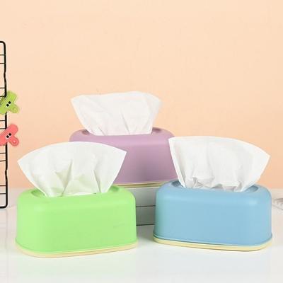 Cutie de șervețele de culoare solidă Suport de șervețele din plastic Nouă carcasă pentru șervețele Uz casnic