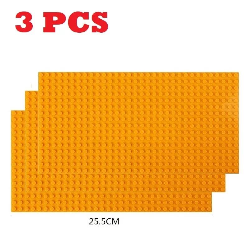 3 buc plăci de bază clasice blocuri 32x32 32x16 puncte ABS plastic clădire plăci de bază cărămizi asamblare oraș drum prieteni oraș jucării