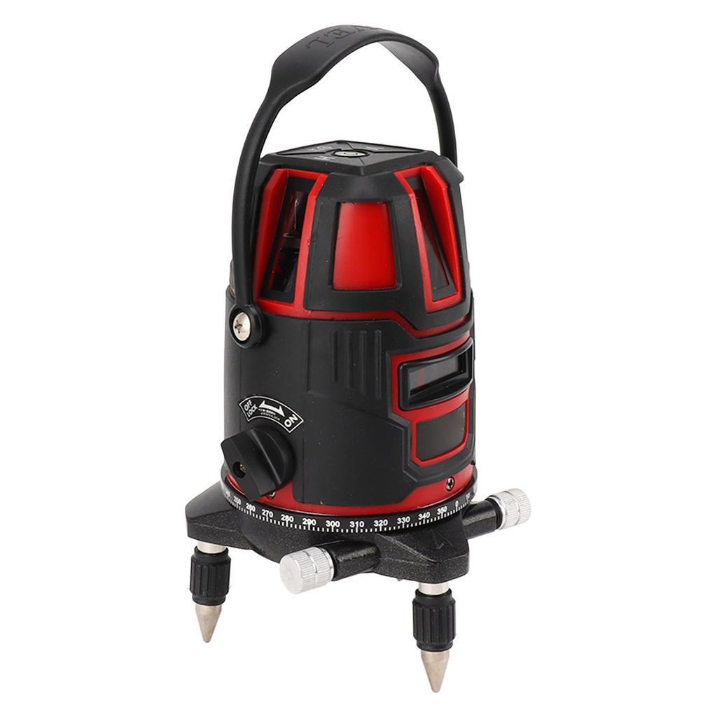 Laser Line Leveler 5 Lines Self Leveling Tool High Accuracy Vertical and Horizontal Laser Line Level