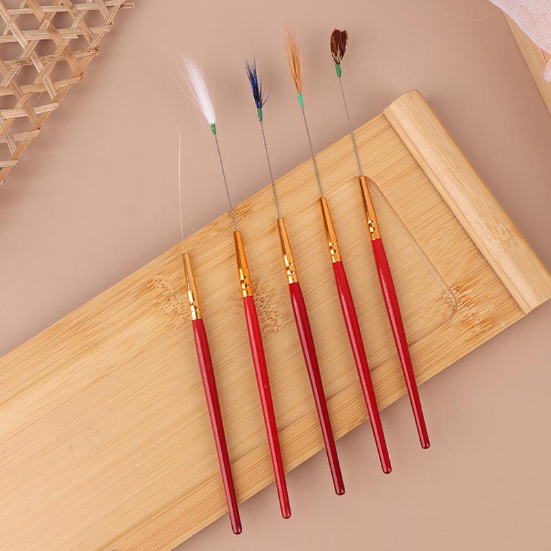 1/5 Stück Ohrenreiniger Wachsentferner Kürette Erwachsener Holzgriff Ohrenschaufel Werkzeuge Löffelreiniger Gesundheitspflege Ohrpflege Werkzeug Löffelreiniger Stäbchen