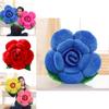 Elegant Romantic Flower Shape Cushion With Bright Colors And Soft Plush Material