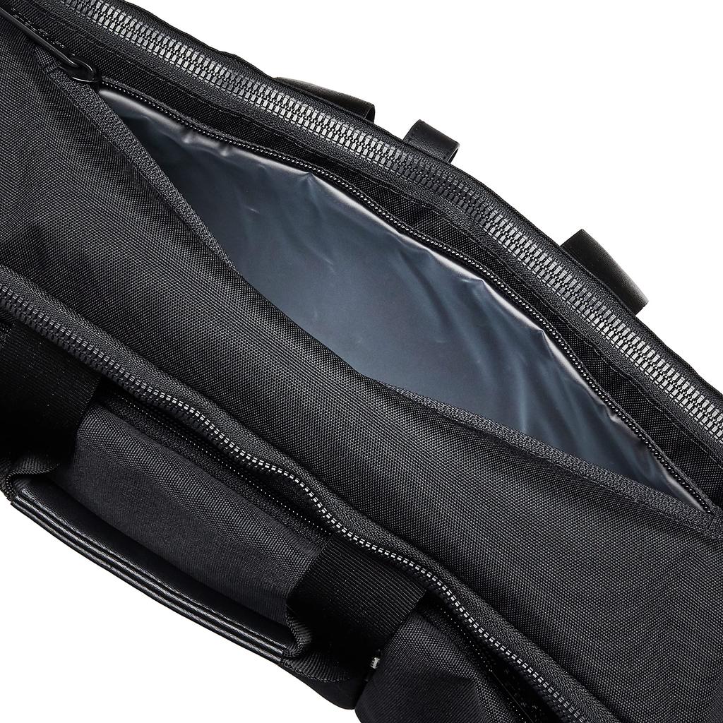 IS+ Business Tasche, Cordura Polyester [Sobat], Leichtgewicht, Großes Fassungsvermögen, Multifunktional, Wasserabweisend, 3-Wege Business Tasche, Schwarz